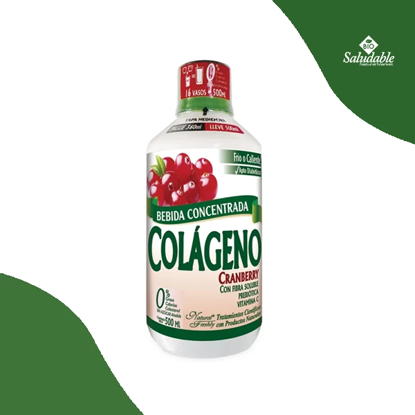 BEBIDA CONCENTRADA COLAGENO CRANBERRY X 500 ML