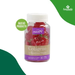 GOMITAS DE COLAGENO Y BIOTINA X 45 UNIDADES FUNAT