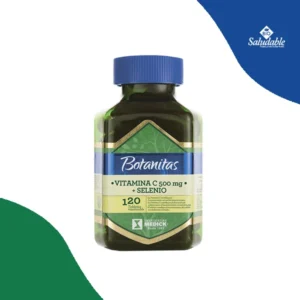 VITAMINA C 500MG + SELENIO 120 CAP