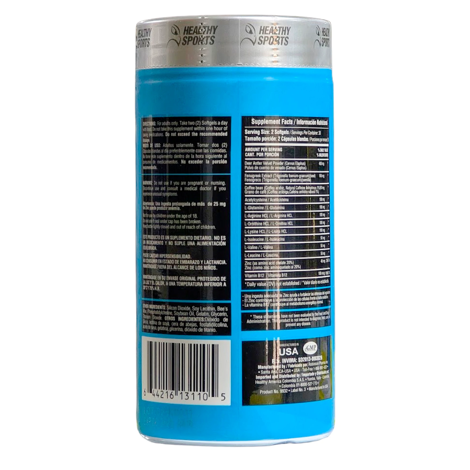 HGH - ON X 60 SOFTGELS X 60 H.S - Image 2