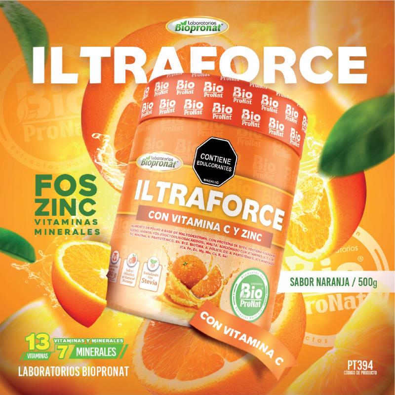 VITAMINA C Y ZINC X 500 GR BIOPRONAT